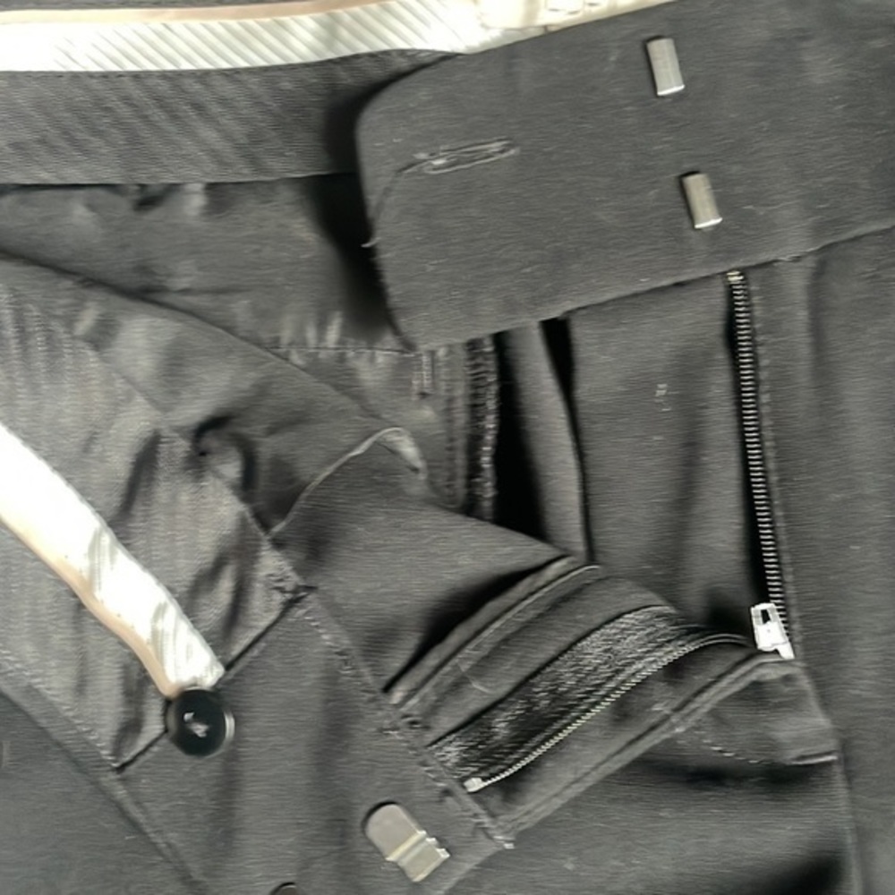 Loft pants black slacks size 6 career - Picture 5 of 9